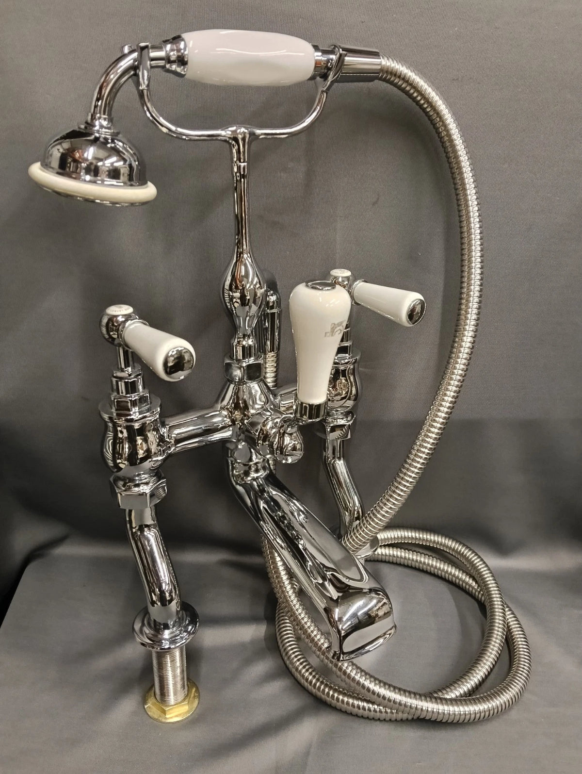 Lefroy Brooks Wl1100 Chrome Bath Shower Mixer Taps Reclaimed, Reconditioned