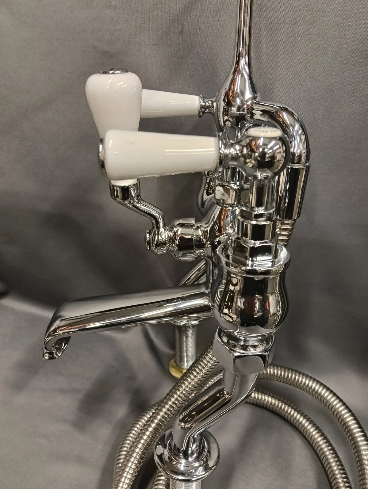 Lefroy Brooks Wl1100 Chrome Bath Shower Mixer Taps Reclaimed, Reconditioned