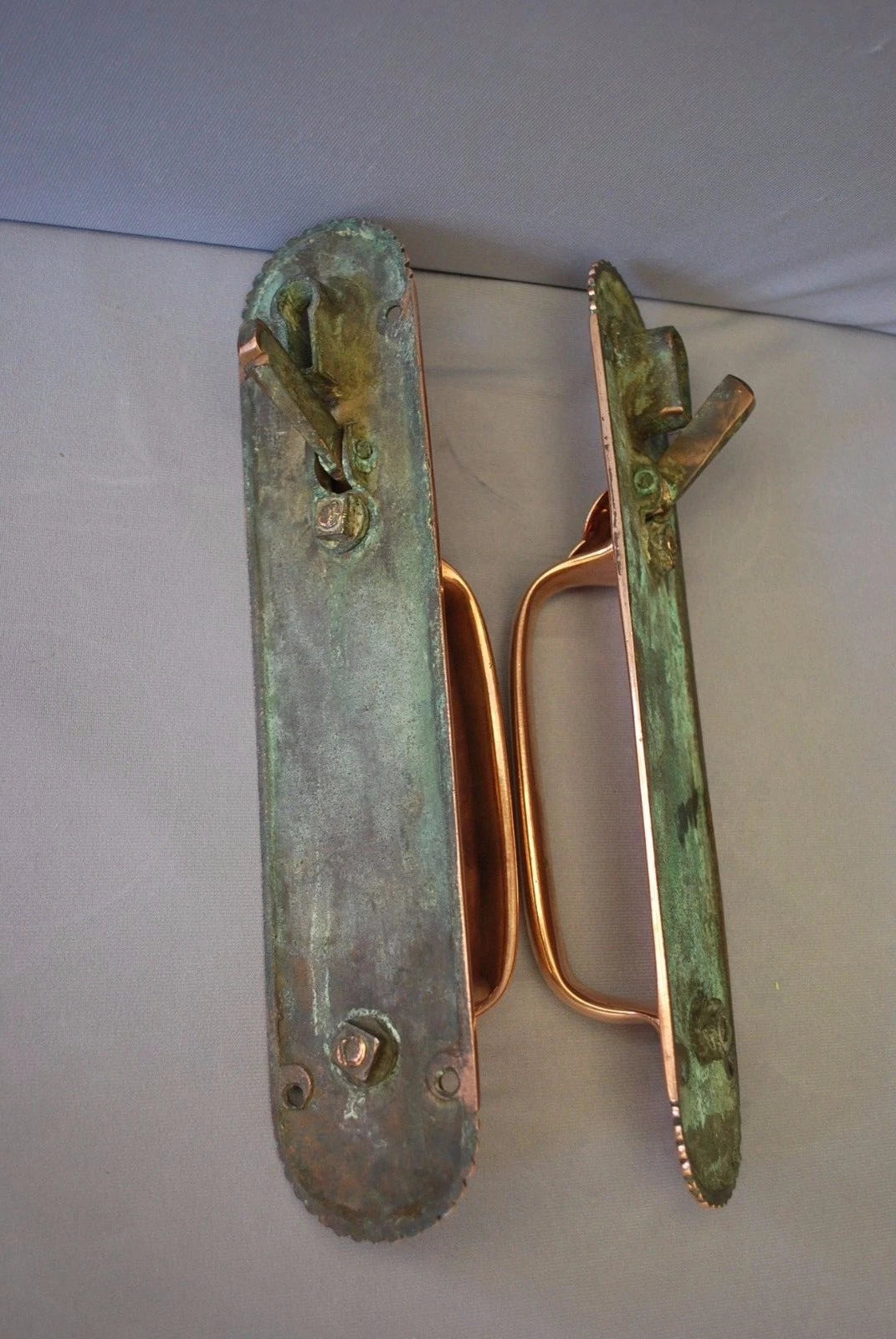 Bronze Door Handles Latches Sunrise Design by Gibbons of Wolverhampton