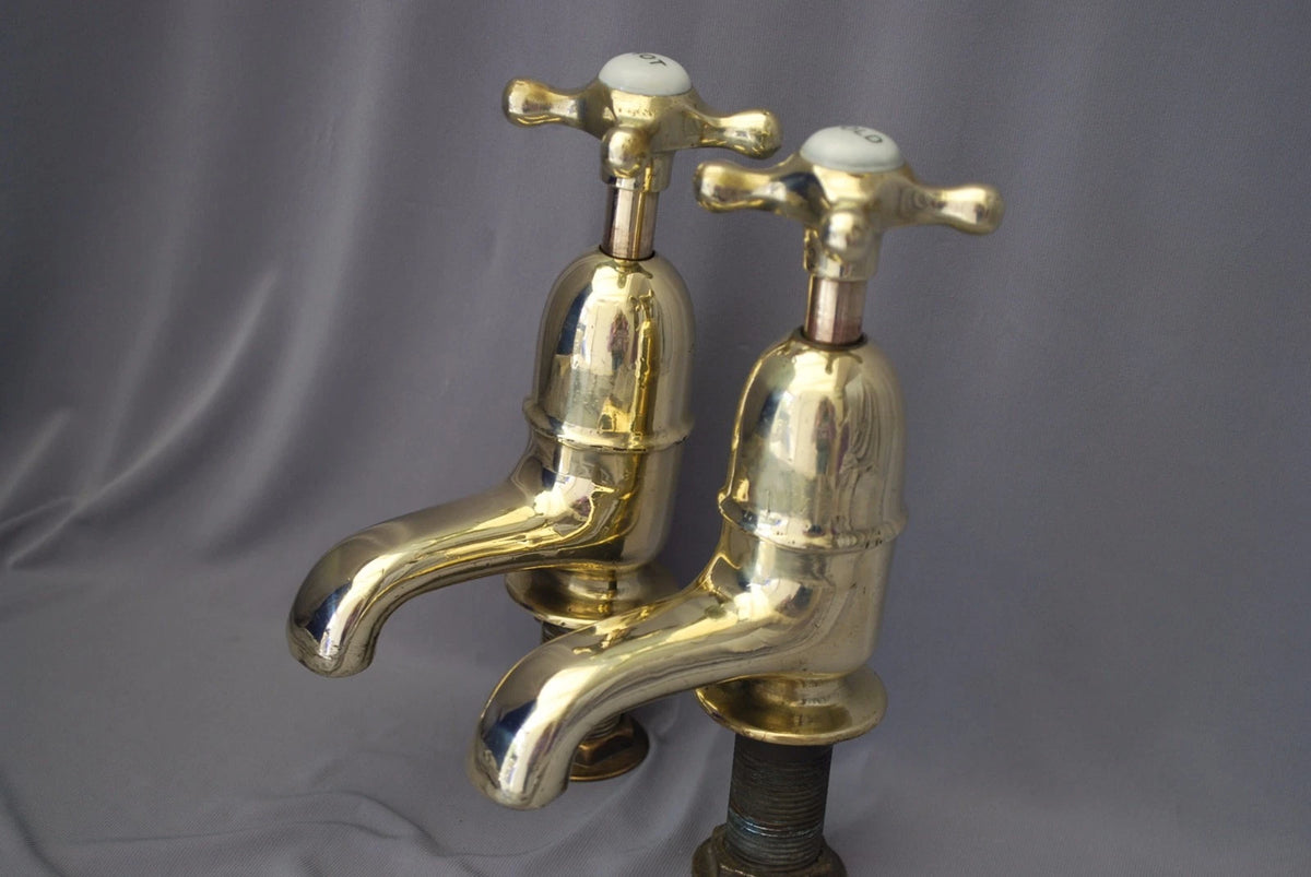 Brass Bath Taps Bathroom Taps Reclaimed Fully Reconditioned