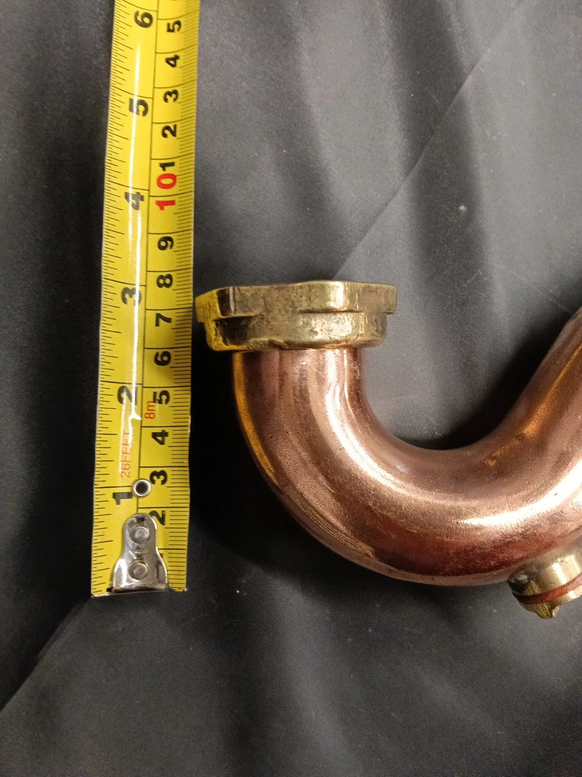 Copper P Trap 1 1/4 Inch, Push Fit, Reclaimed, Fully Refurbed, Great 4 Basins