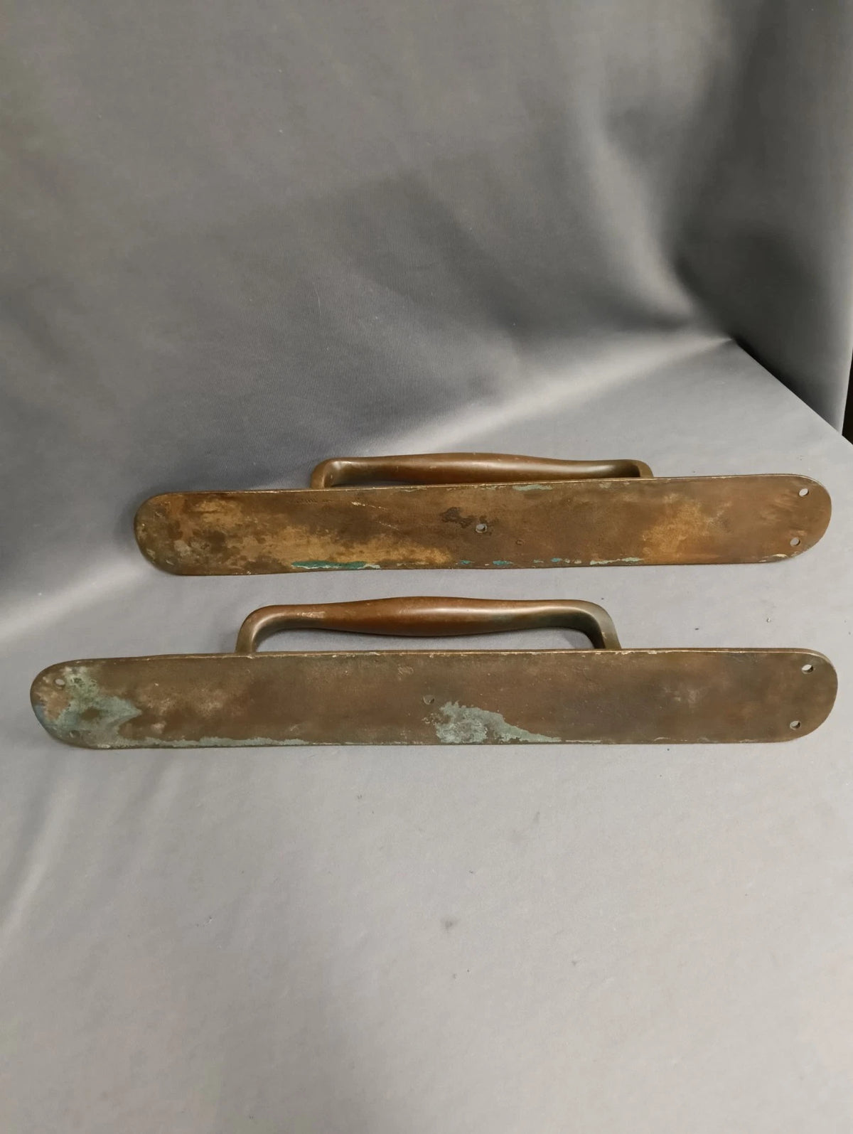 Stunning Bronze Door Handles/ Pulls  Antique Patina  Heavyweight Quality