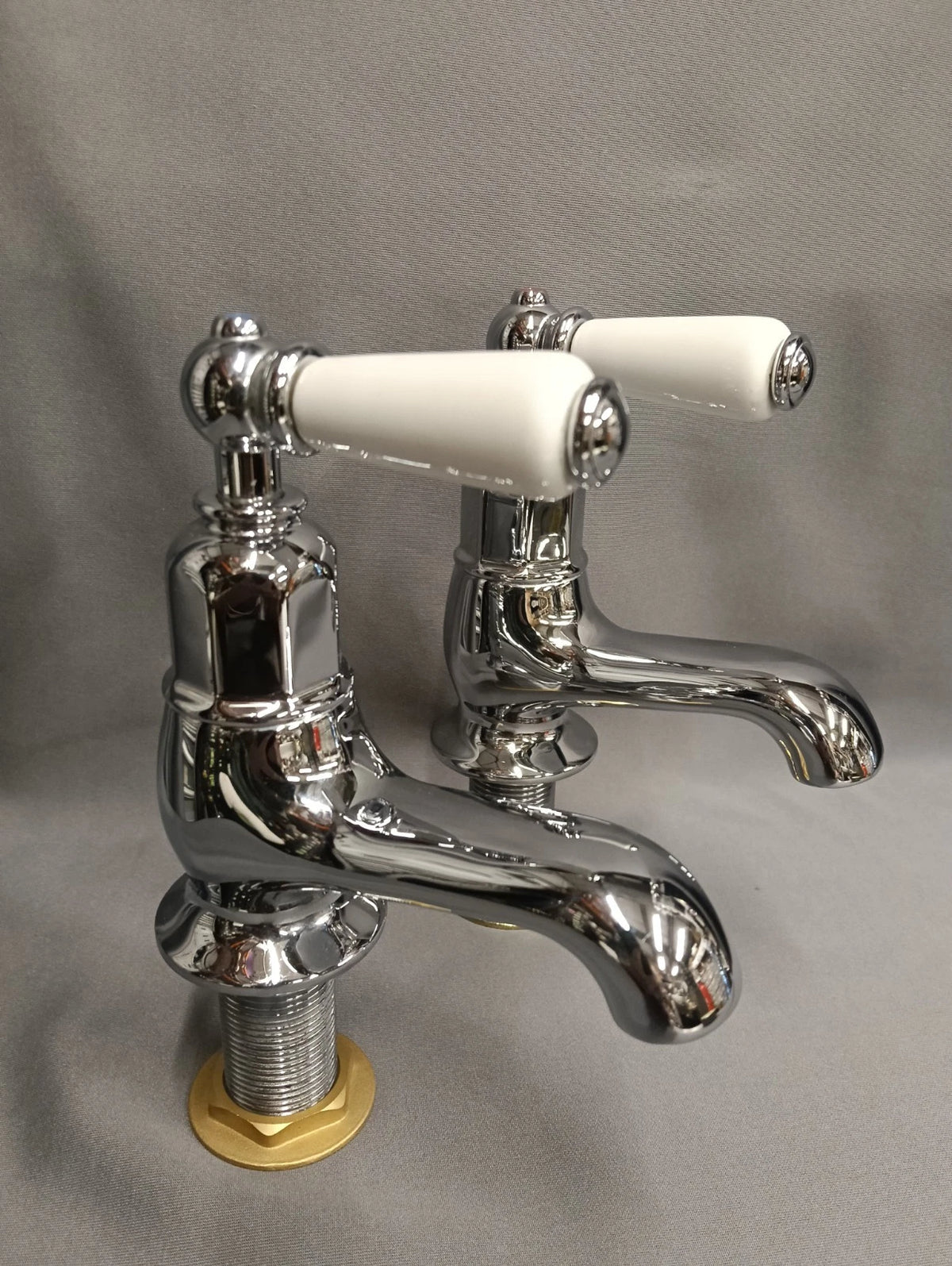 Perrin & Rowe Chrome Bathroom Bath Taps Reclaimed & Reconditioned