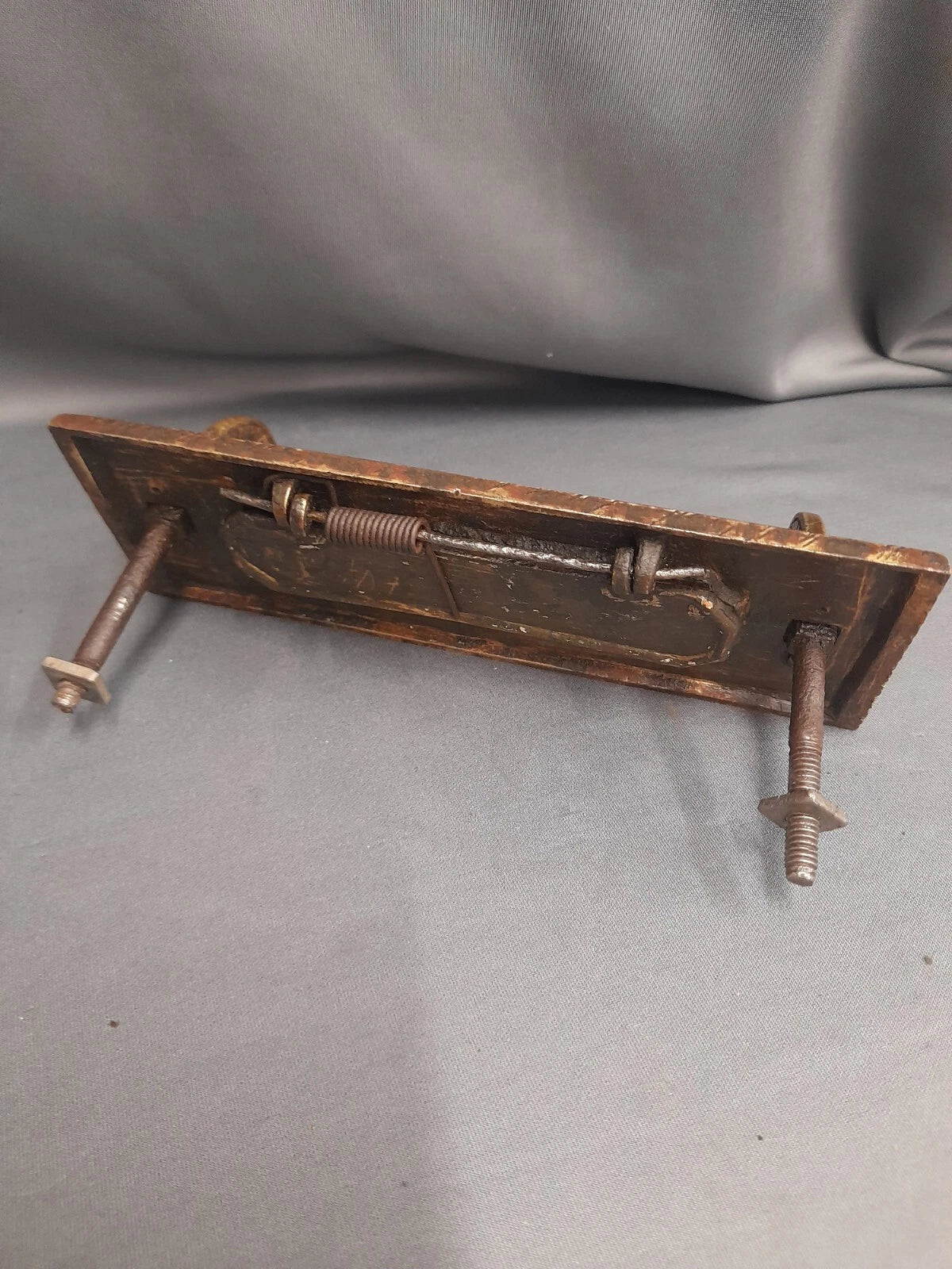 Brass Letterbox Door Pull Vintage Letterbox  Original Patina