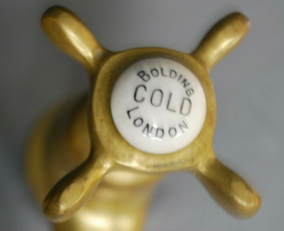 Huge Old Bath Taps Original Patina Brass Taps Reclaimed