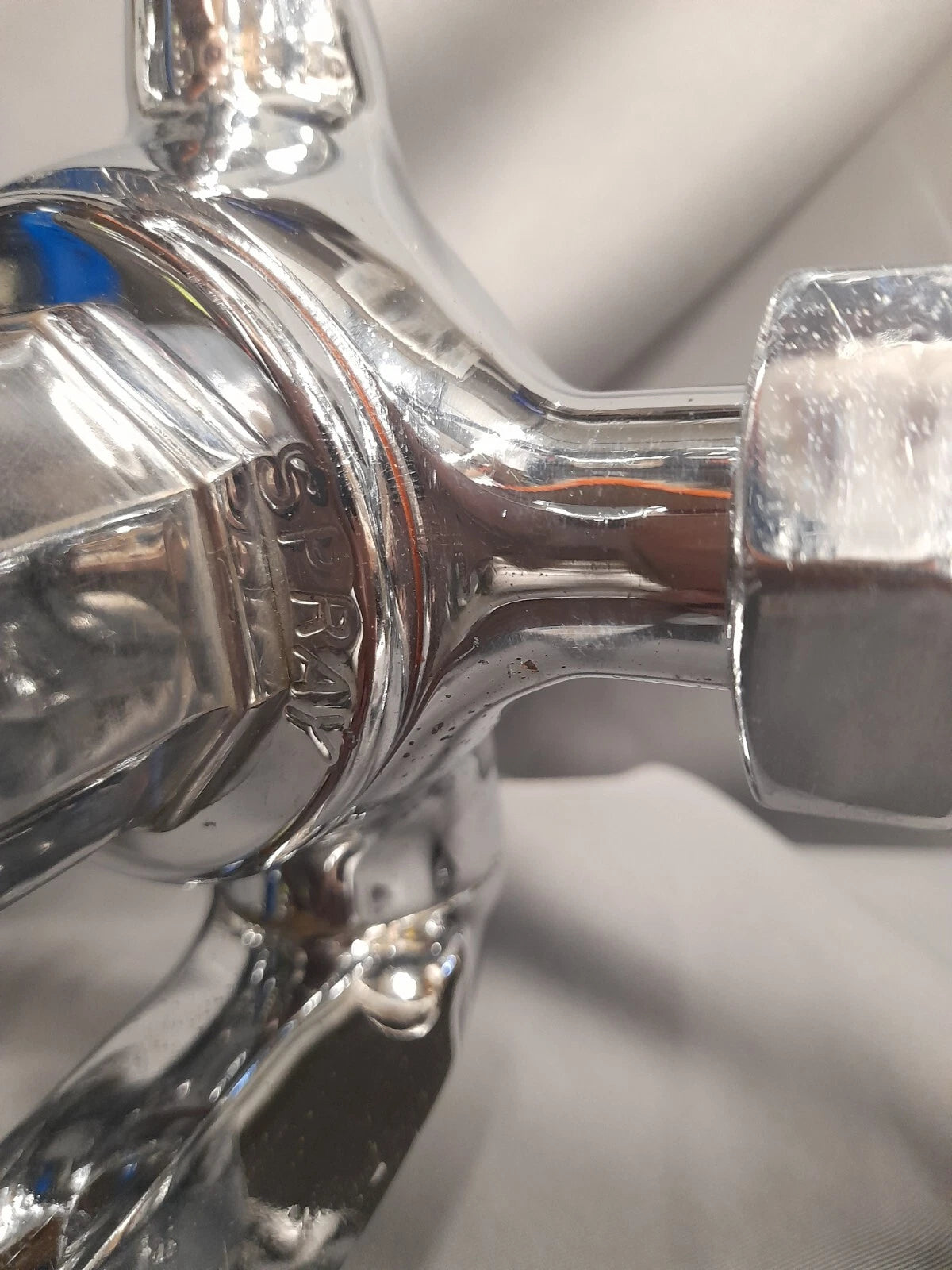Shanks Deco Chrome Bath Shower Mixer Taps Reclaimed & Fully Refurbished
