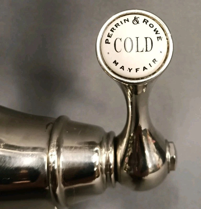 Perrin & Rowe Etruscan Nickel Mono Mixer Tap with Rinse Reconditioned