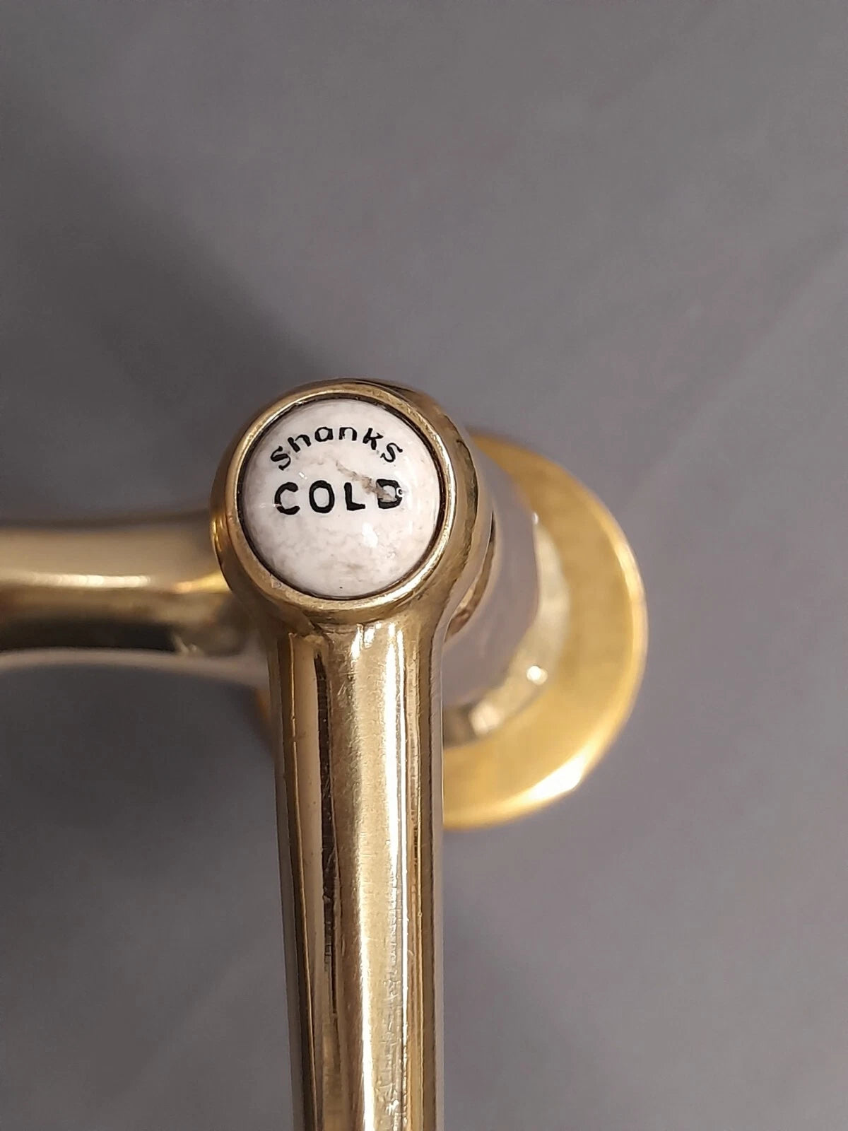 Brass & Copper Mixer Taps Ideal Belfast Kitchen Sink, Large Levers Refurbed Taps