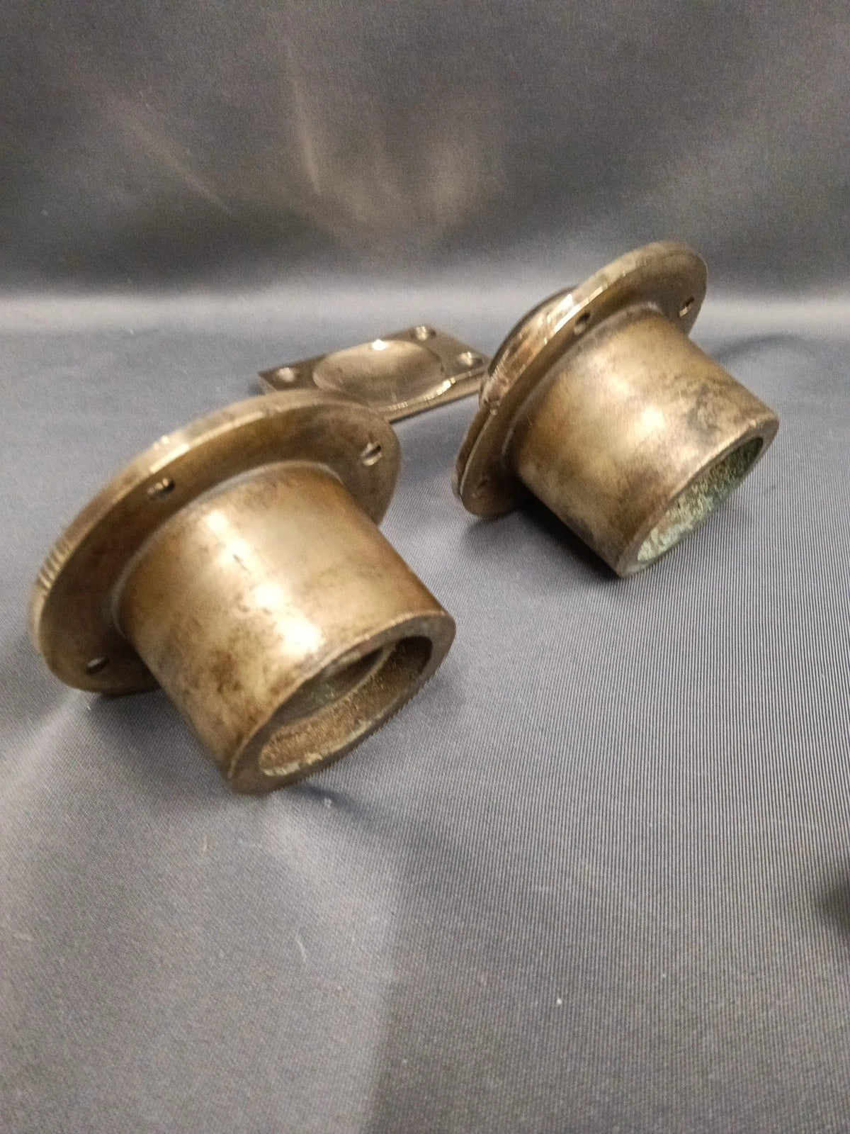 Antique Brass Super Heavy Weight Door Stops 4 Heavy Weight Doors