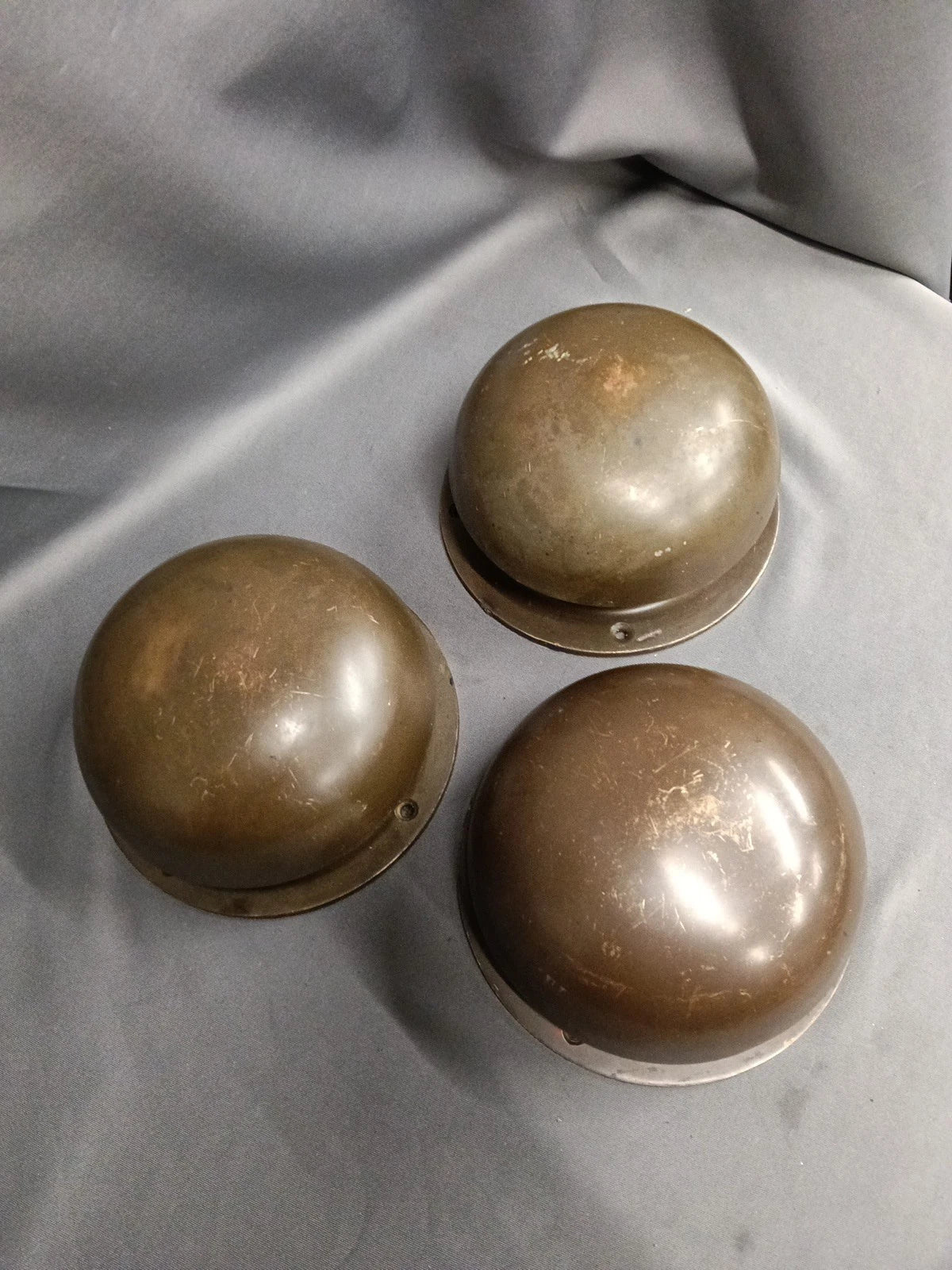 Large Bare Aged Brass Mushroom Vent 14 cm Brass Boat Vent 3 Available