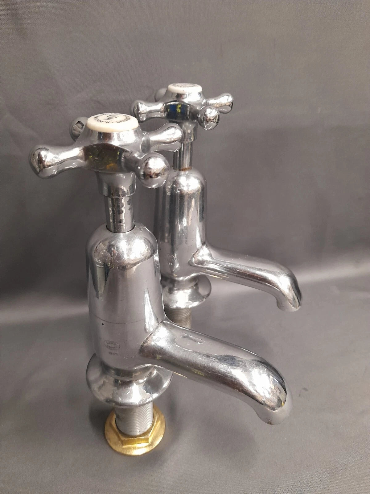 Chrome Bath Taps Reclaimed & Fully Refurbished Bath Taps