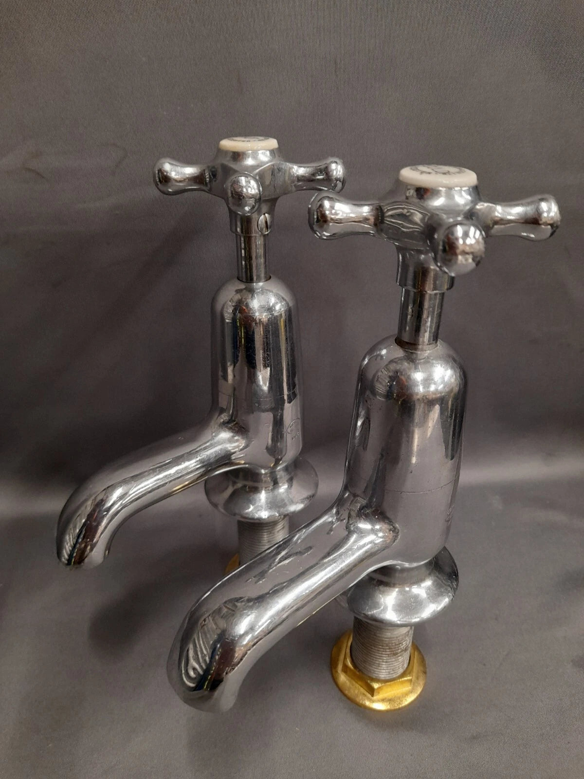 Chrome Bath Taps Reclaimed & Fully Refurbished Bath Taps