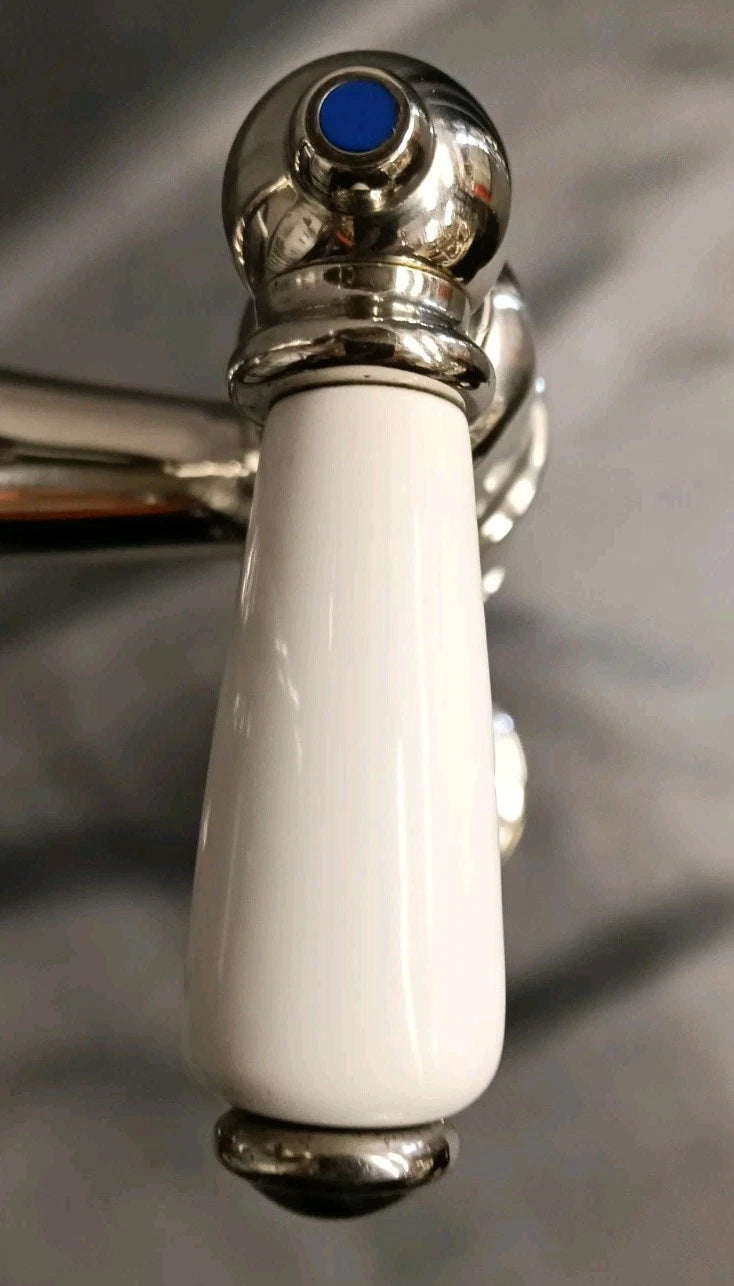 Perrin & Rowe Nickel Kitchen Lever Mixer Tap, Ideal Belfast Sink,  Reconditioned