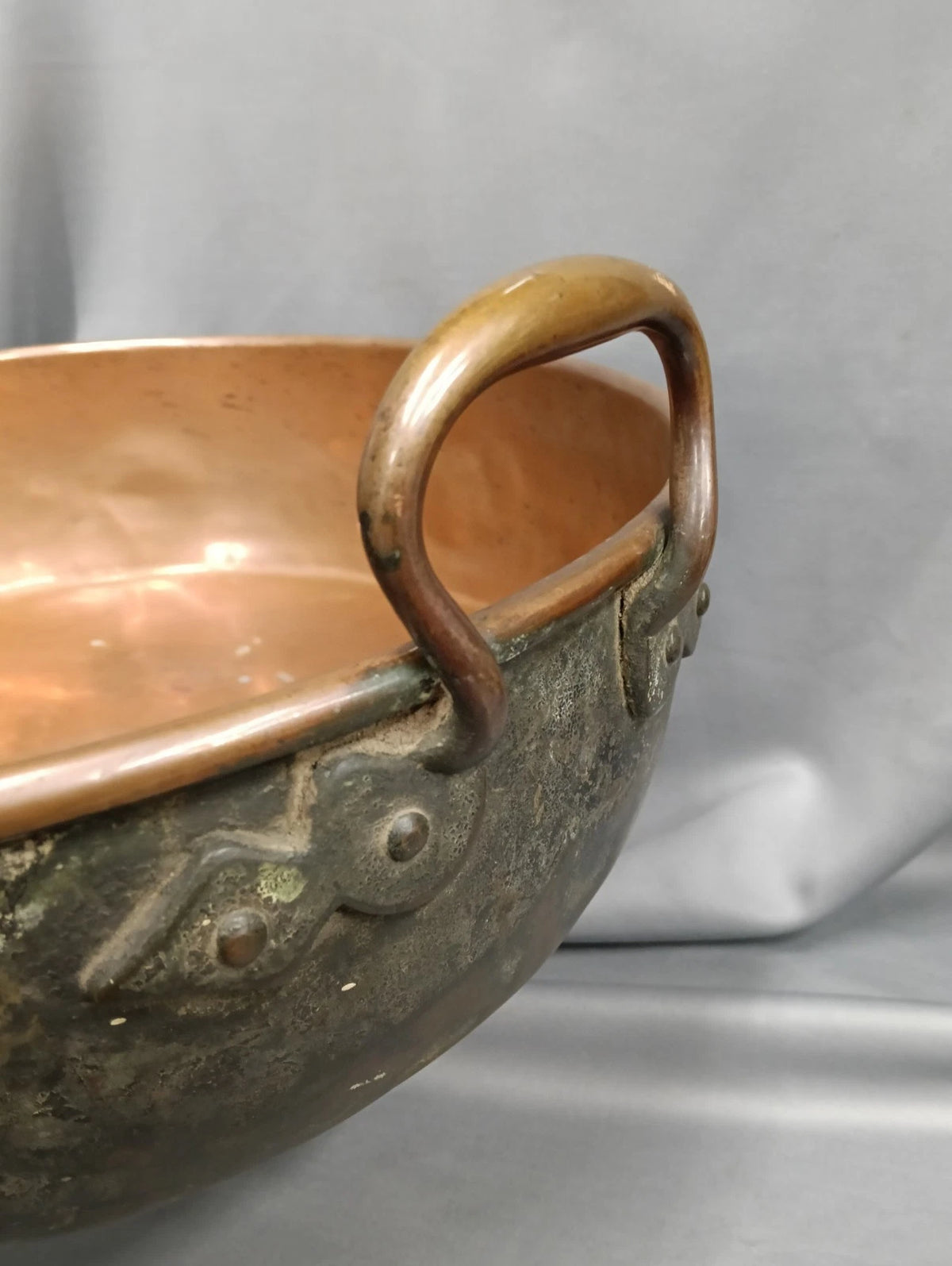 Deep Copper / Brass Bathroom Bowl, Basin, Heavyweight Quality Bowl & Waste, Plug