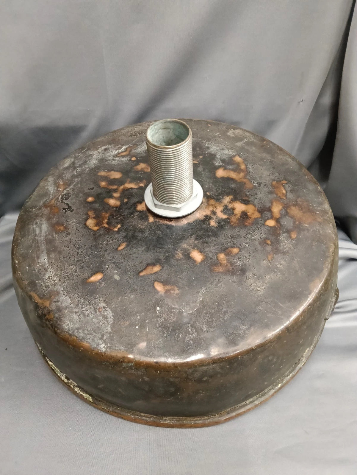 Deep Copper / Brass Bathroom Bowl, Basin, Heavyweight Quality Bowl & Waste, Plug