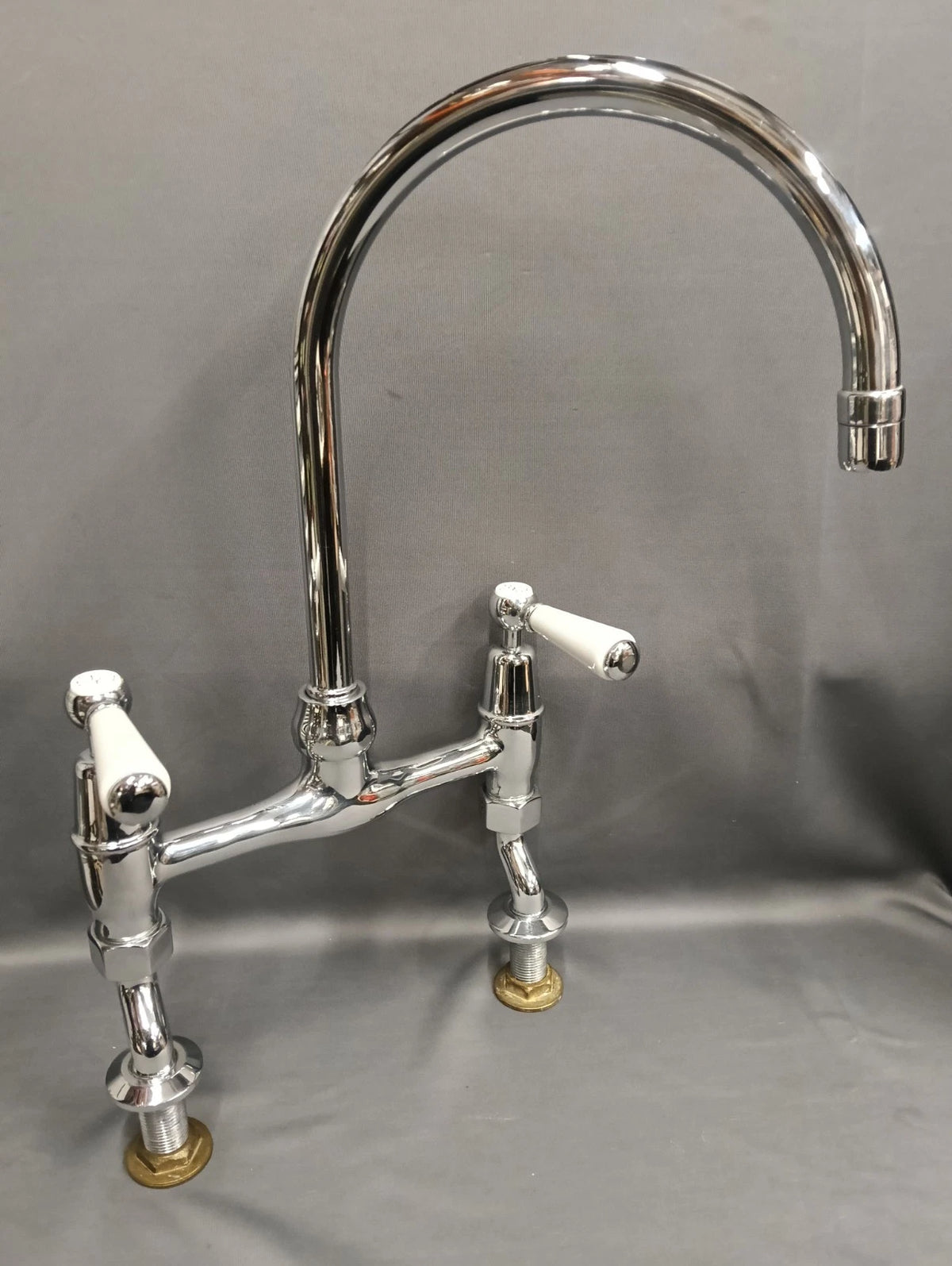 Aston Matthews Chrome Kitchen Tap, Ideal Belfast Sink Immaculate Reconditioned